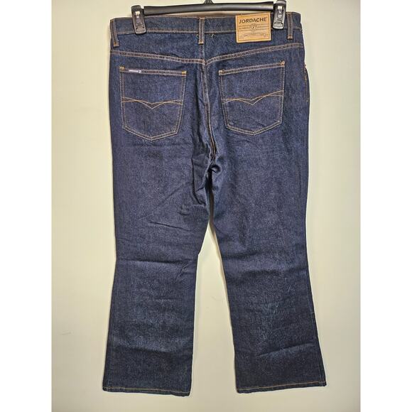 VTG Jordache Men's Denim Mid Rise Stretch Bootcut Jeans Size 34X30 - Picture 7 of 16
